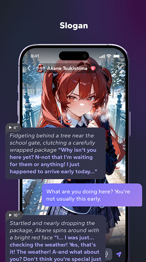 Feelin AI 人设档案产品界面
